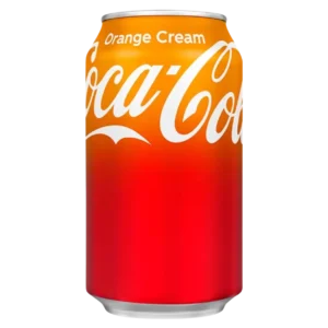 Coca Cola Orange Cream 355ml aus der USA - MHD: 27.10.25