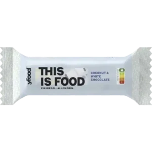 YFood This is Food Coconut & White Chocolate Riegel 60g