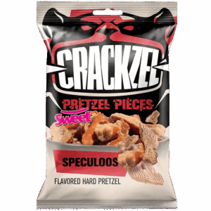 Crackzel Pretzel Pieces Speculoos 85g
