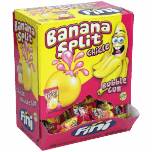 Fini Banana Split Chicle Bubble Gum 200 St.