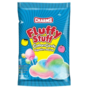 Charms Fluffy Stuff Cotton Candy Algodon de Azucar Bolsa 71g