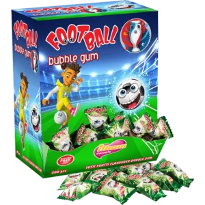 Football Tutti Frutti Flavoured Bubble Gum – 200 x 4,6g