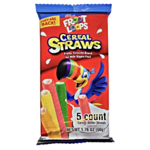 Kellogg`s Froot Loops Cereal Straws 50g