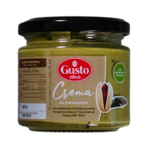 Gusto Crema Pistaziencreme mit Zartbitterschokolade 190g