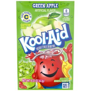 Kool-Aid Unsweetened 2QT Green Apple 6,3g