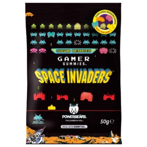 Powerbeärs Gamer Gummies Space Invaders 50g