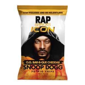 Rap Snack Icon Snoop Dogg O.G. Bar-B-Que Cheddar 71g