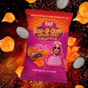 Rap Snack Nicki Minaj Bar-B-Quin with my Honey Truffle Chips 71g