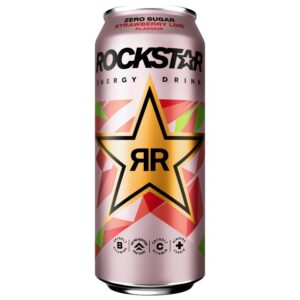 Rockstar Energy Drink Strawberry Lime 250ml - MHD: 11.07.25