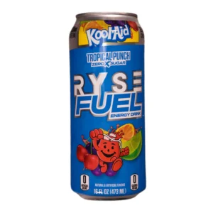 Ryse Fuel Energy Drink Koolaid Tropical Punch Zero Sugar 473ml