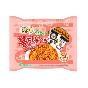 Samyang Buldak Ramen Hot Chicken Rose 140g