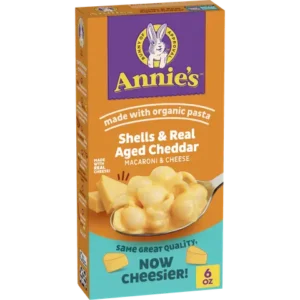 Annie`s Shells & Real Aged Cheddar Macaroni & Cheese 170g