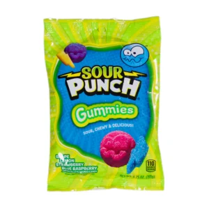 Sour Punch Gummies, Sour, Chewy & Delicious 191gr