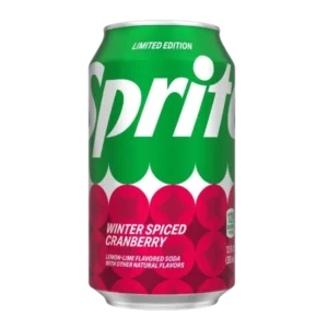 Sprite Winter Spiced Cranberry 355ml aus der USA