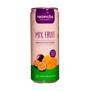 Tropicos Refreshments Mix Fruit Premium Fruit Drink 330ml - MHD: 20.07.25