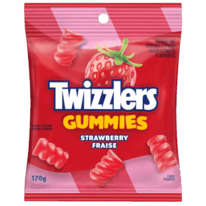 Twizzlers Gummies Strawberry 170g - MHD: 30.08.25
