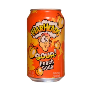 Warheads Sour Peach Soda 330ml