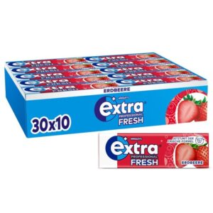 Wrigley's Extra Professional Fresh Erdbeere (30 x 10 Dragees)