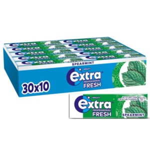 Wrigley's Extra Professional Fresh Spearmint (30 x 10 Dragees)