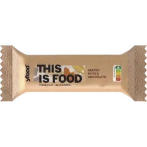 YFood This is Food Salted Caramel & Chocolate Riegel 60g